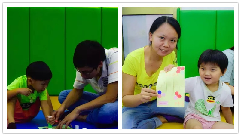 BBunion国际早教惠东中心活动花絮：“爸”气十足